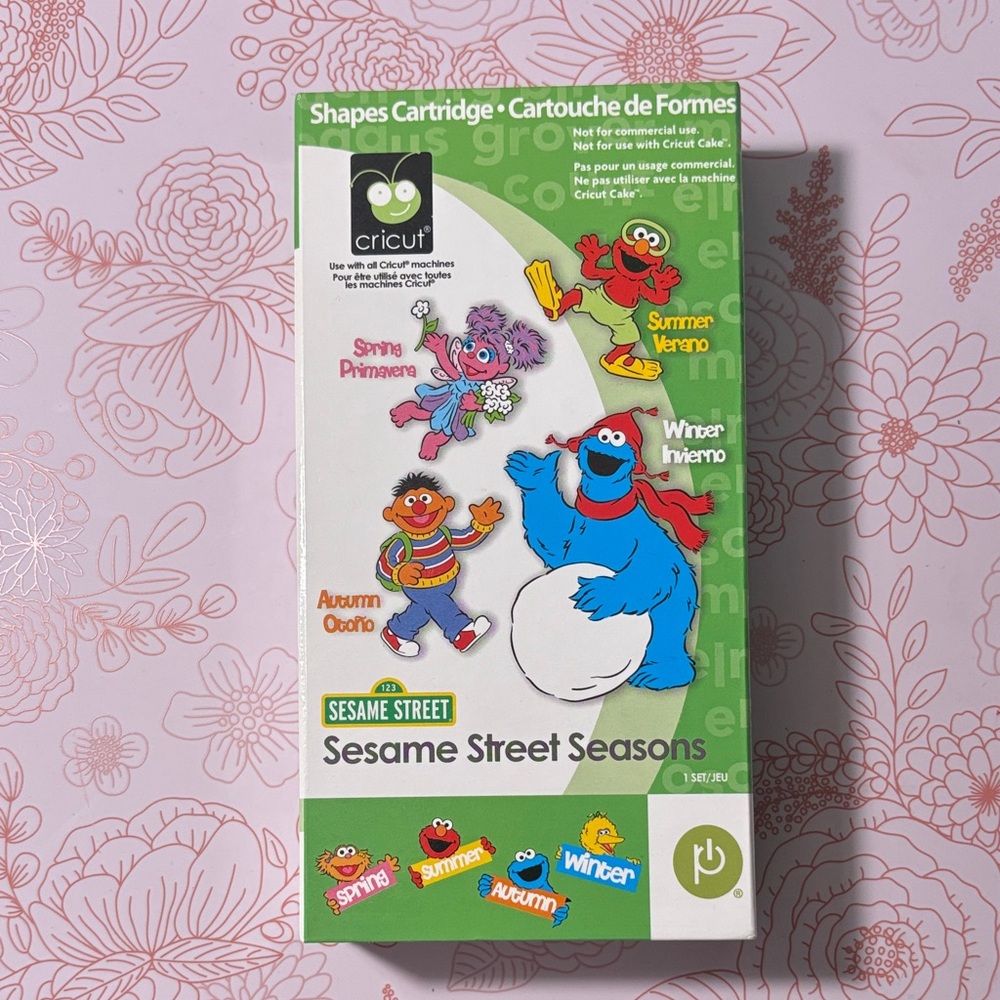 Cricut Cartridge Sesame Street Seasons